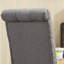 2 chaises de salle à manger en bois massif gris - siège confortable, base stable, choix élégant de 2 chaises de style moderne et pieds capitonnés-688687622