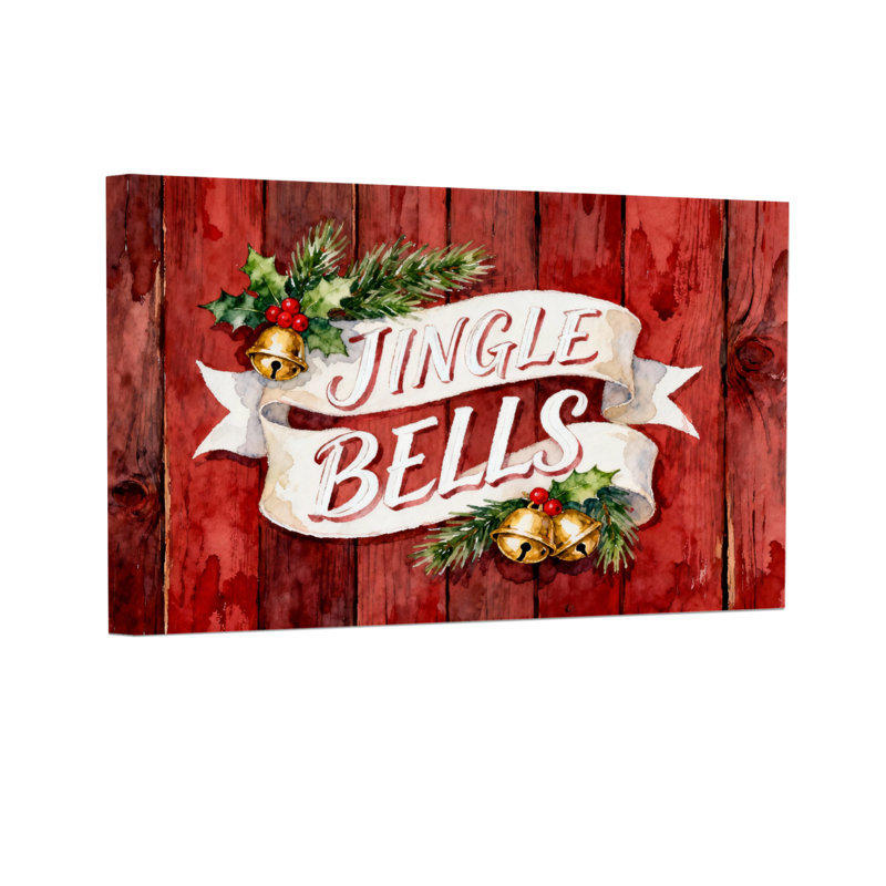 Décoration de Noël de Noël Jingle Bells, H 16 po x l 24 po