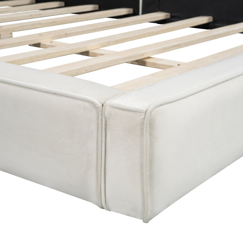 Upholstered Platform Bed
