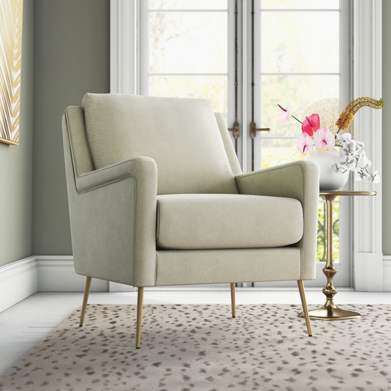 Fauteuil en polyester Gardella, Lin lin