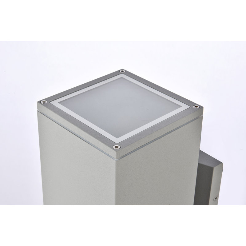 Addilynn Wall Light, Silver, 11.75" H x 7" W x 4.75" D