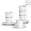 Nicola Spring - White Farmhouse Espresso Cup & Saucer