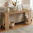71" Extra Long Console Table With Multi-Functional Storage Compartments, Scratch-Resistant Waterproof Finish, Fits Hallway, Entryway