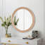 Miroir mural encadré en bois-115875472-115875473