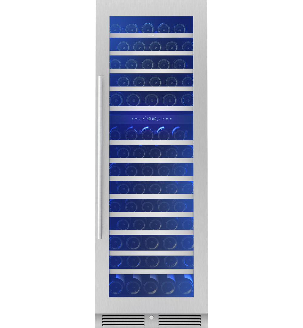 Zephyr Presrv 24 in. 132-Bottle Dual Zone Full Size Wine Cooler Zephyr