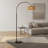 Floor Lamps With Remote Control For Living Room, Arc Floor Lamp With Remote & Dimmable Bulb, Boho Rattan Standing Lamp With 3 Color Temperatures, Height Adjustable Tall Lamp For Bedroom, Over Couch Reading Lamp-758156808