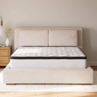 12 Inch Medium Firm Hybrid Mattress with Cooling Gel Memory Foam for Pressure Relief