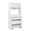 Collapsible Dining Table with Storage Hutch-1241958131-1241958094