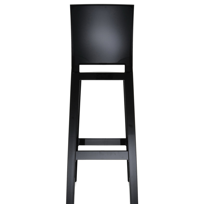 One More Veuillez tabouret, Noir lustré, Barre