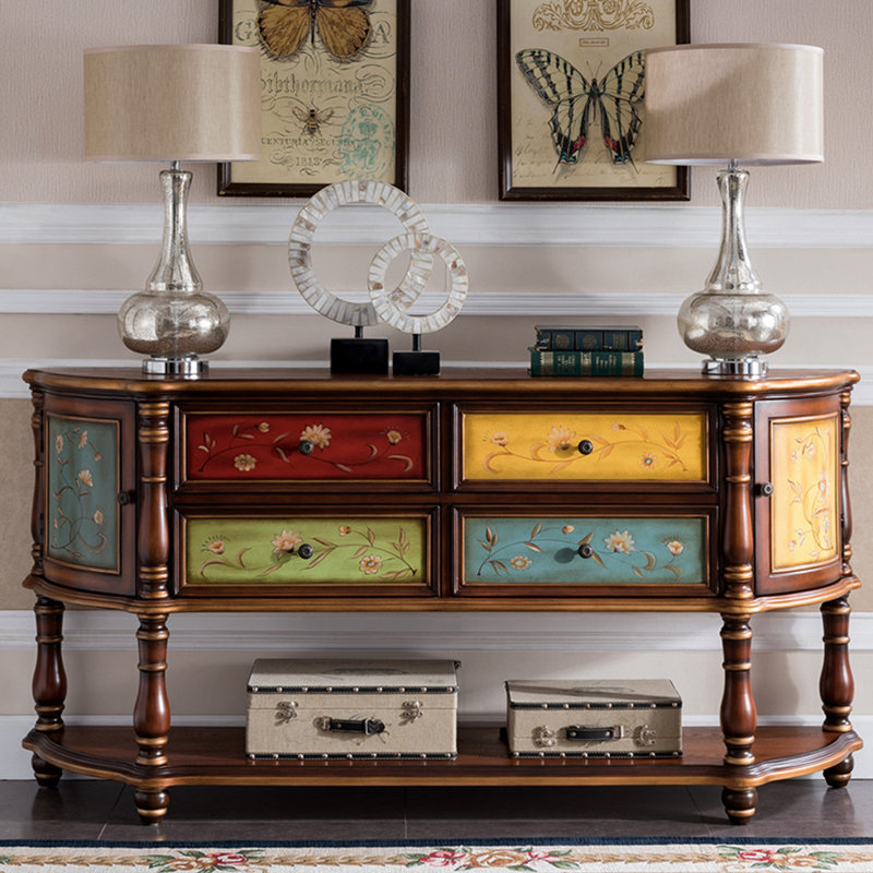 Callowhill 78'' Console Table, 34.3" H x 78.7" W x 15.7" D