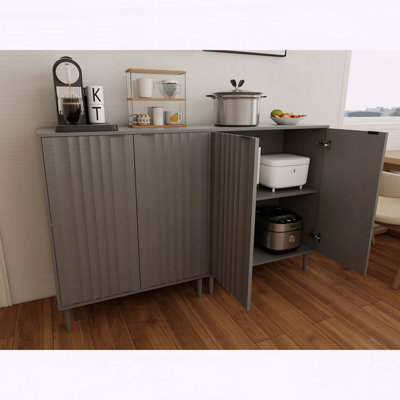 Modern and Functional Kitchen Storage Cabinet for Small Spaces, Offering Ample Storage and Stylish Design for Organized Kitchens