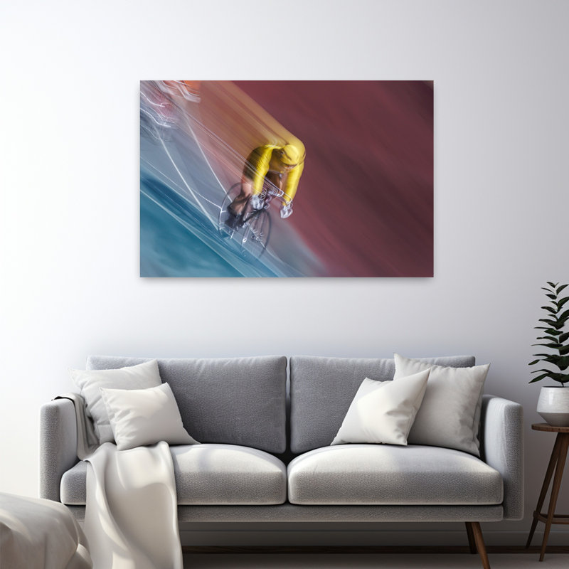 Comet, art mural contemporain, H 32 po x l 48 po