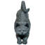 Statue de chat ludique qui s'étend