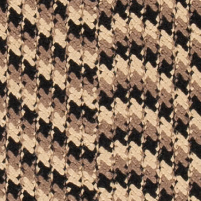 Tapis performance géométrique tissé à la main Georgina, Ovale 6 pi x 9 pi