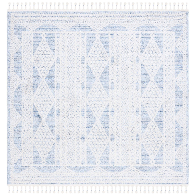 Chapel Performance Geometric Rug, Square 6'7"