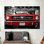 Ford Mustang Shelby, art mural - grande toile rouge pour décoration intérieure et décoration murale