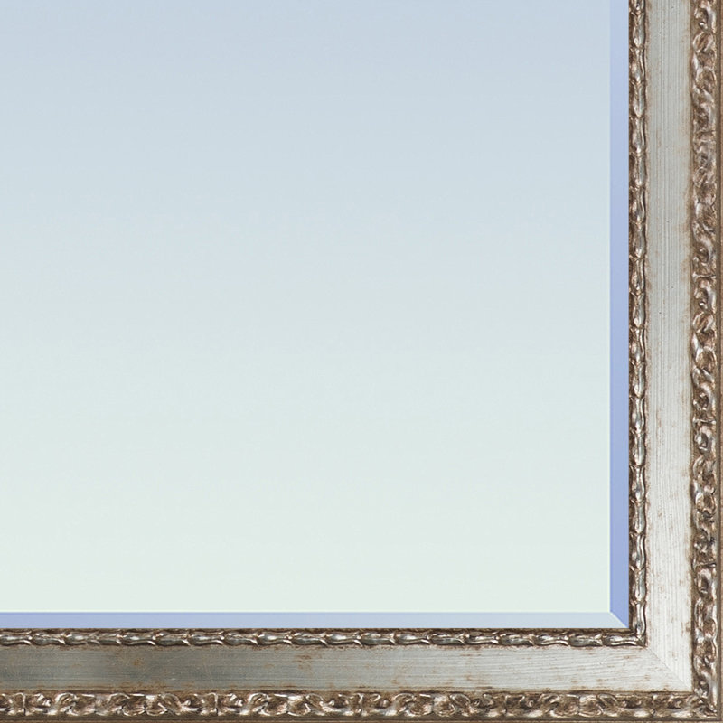 Miroir biseauté Gerdine, Argent