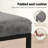 Irvona Upholstered Counter Stool with Metal Frame-1534151231