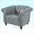 Similicuir gris est en rupture de stock