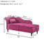 Chaise longue multifonctionnelle avec rangement-414557344