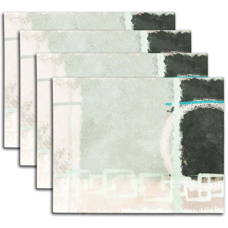 Napperon abstrait en polyester