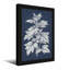 Plantes et fleurs, motif de feuilles botaniques sur fond bleu marine-222464042-222464043-222464046