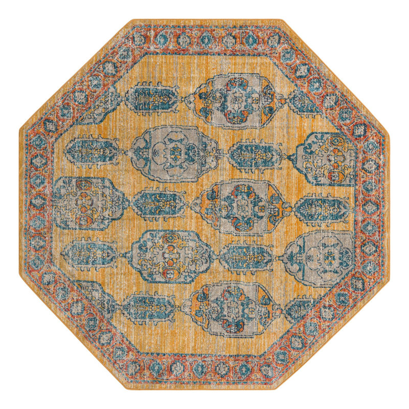 Alkire Indoor Rug, Octagon 7'10" x 7'10"