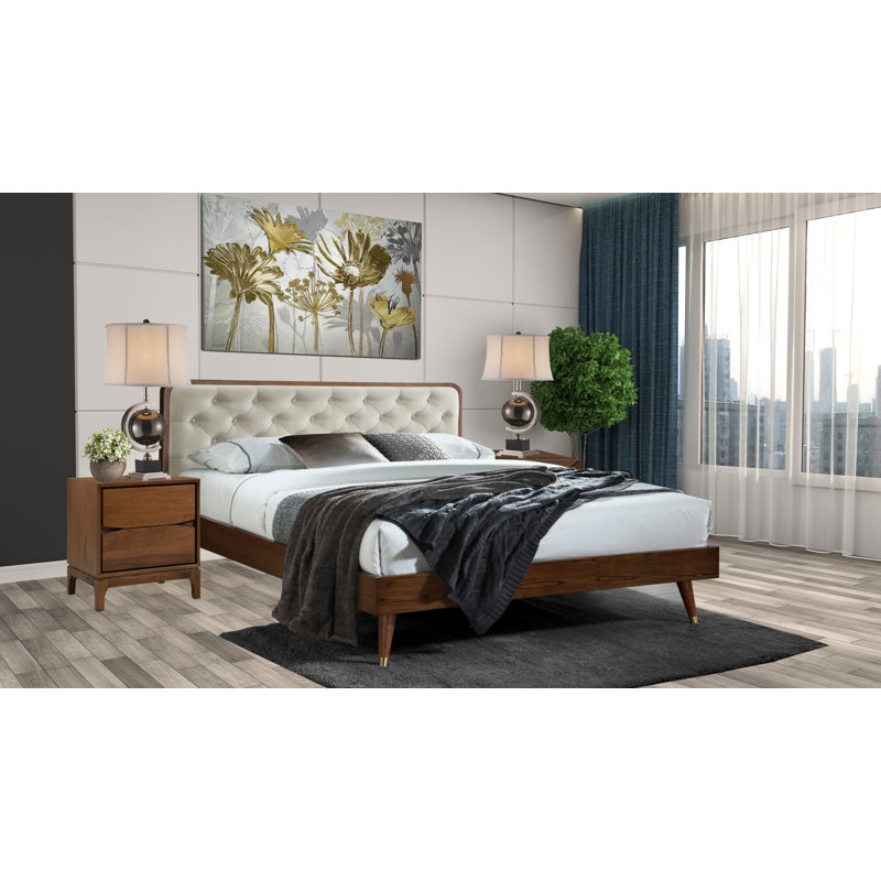 Solid Wood Piece Bedroom Set, Full