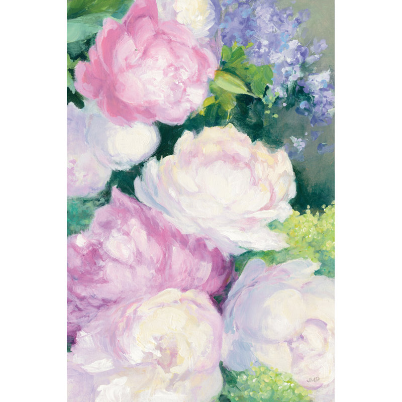 «Summer Delight II» par Julia Purinton, reproduction d'art sur toile non encadrée, H 48 po x l 32 po