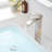 Stylish Single Hole Bathroom Faucet with Waterfall Design and Pop-Up Drain for Modern Home Decor-115593229