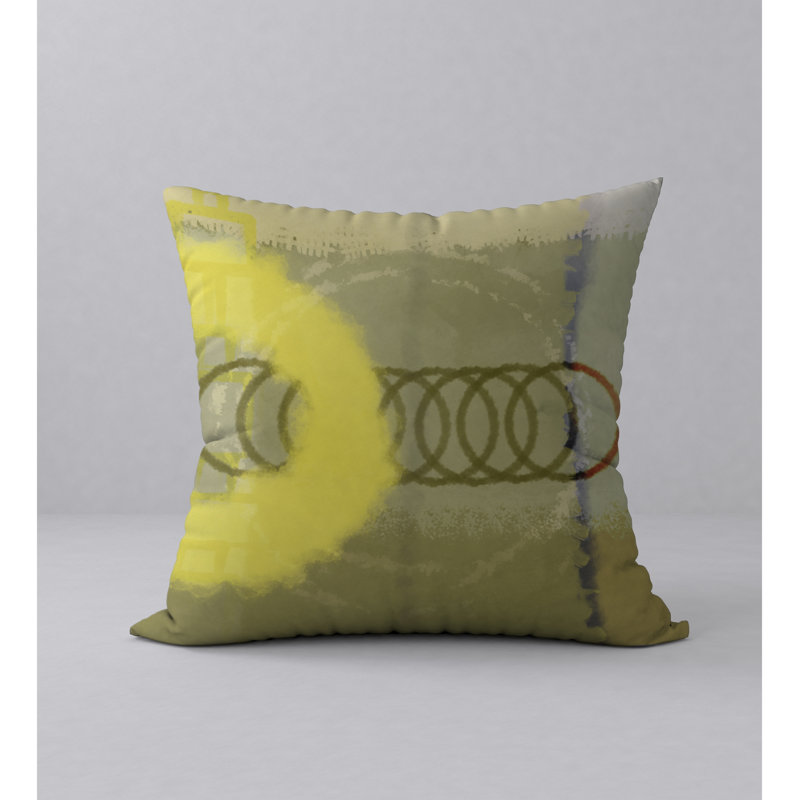 Reversible Throw Pillow, 24" x 24"