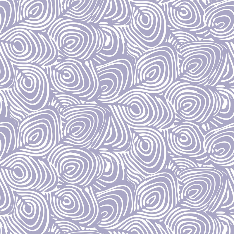 Rouleau de papier peint Lomé 10 pi x 24 po Lomé, Lavande, Paper, Non-pasted
