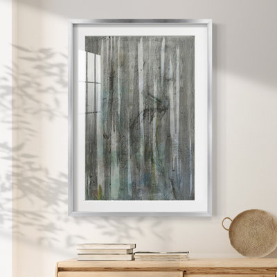 Birch Forest Abstracts I -Framed Print