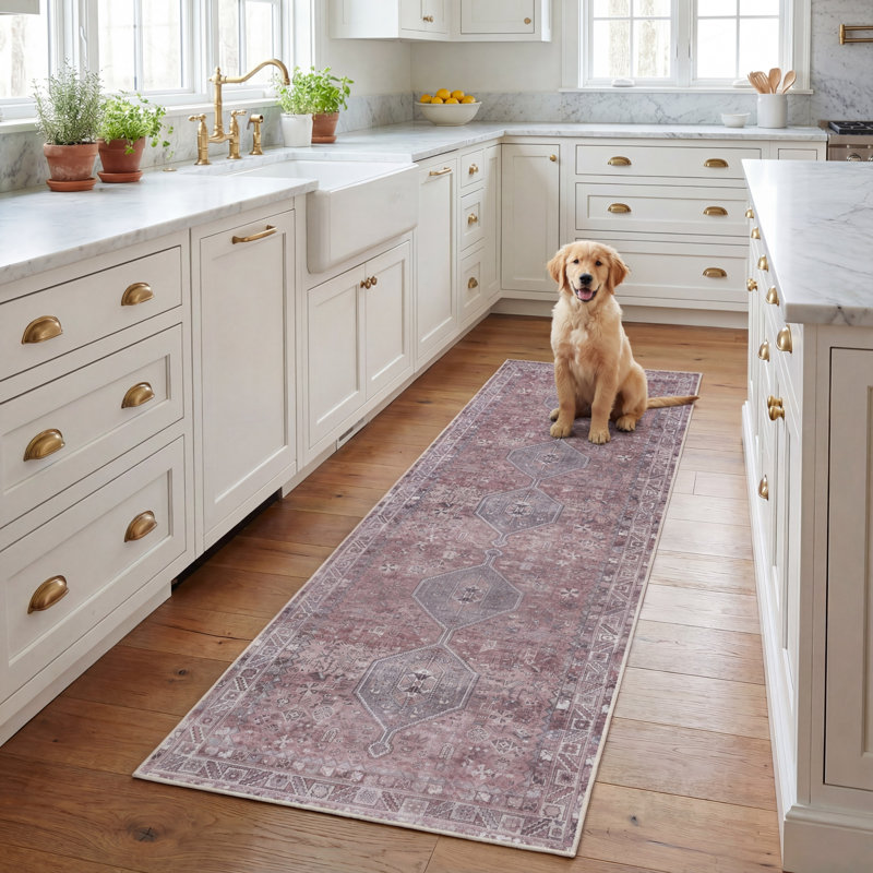 Tucson Performance Machine Washable Oriental Rug, Runner 2'6" x 8'