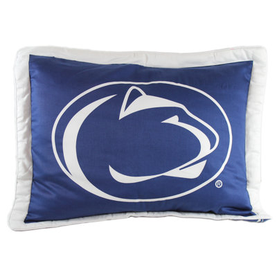 NCAA Cotton Blend Sham Set