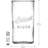 Set of 4 Authentic Mason 21oz Retroware Highball Glass