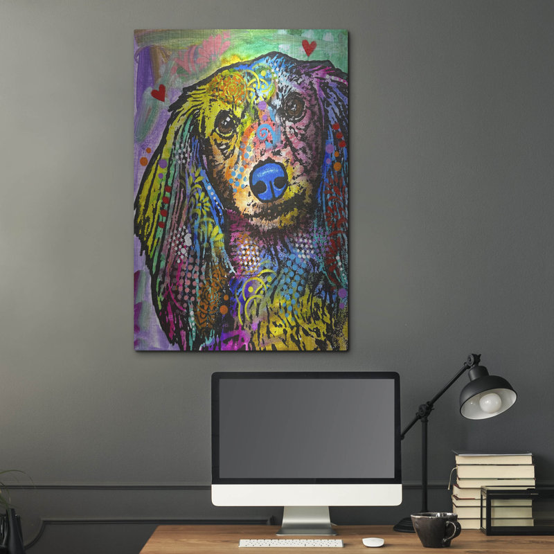 «Smol Fren Big Love» par Dean Russo, H 36 po x l 24 po