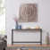 Lathem Glass Top Console Table