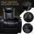 Luxury Power Recliners, Nappa Leather, Modern Home Entertainment