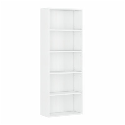 Ebern Designs Bookcase, 5-Tier Adjustable Open Storage Shelf Display Bookshelf HOFB003