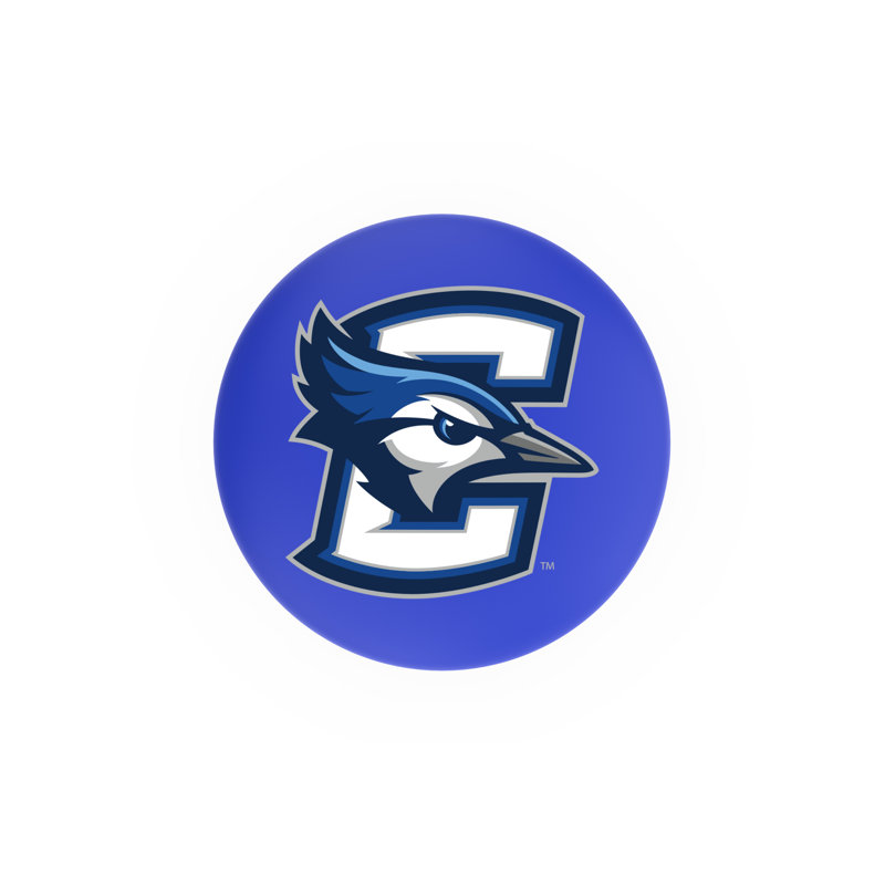 Tabouret tournant 36 "NCAA, Creighton, Chrome