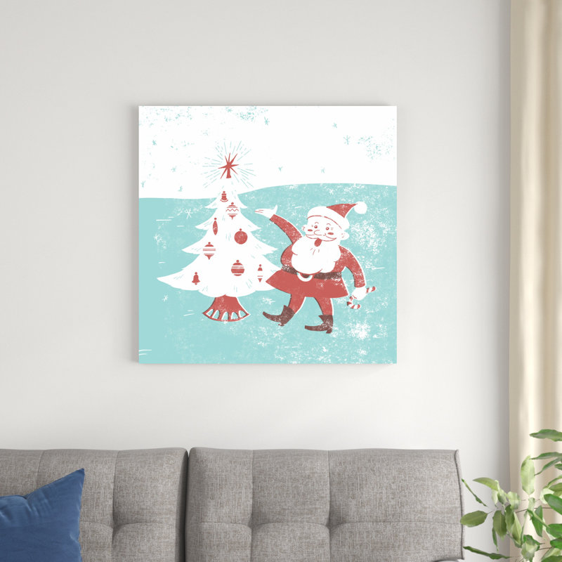 Noël Mid-Century I, H 30 po x l 30 po