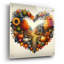  «Fall In Love 5» par Rey Klimt, art mural en verre acrylique, 24 po x 24 po-1636224656