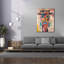 Bungalow Rose «Totem» par Andreas Magnusson, art mural sur toile-2008055367