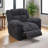 2-Piece Premium Corduroy Manual Recliner Sofa Set With Drop-Down Coffee Table,And Cup Holders-1031604988