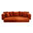 Velours côtelé orange