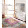 Felty Oriental Light Gray Area Rug