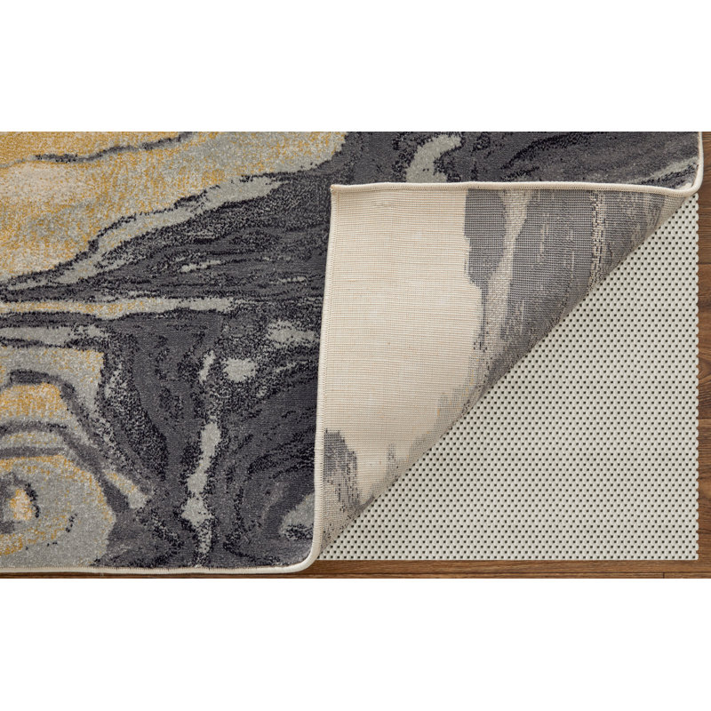 Milania Abstract Indoor Rug, Rectangle 4'3" x 6'3"