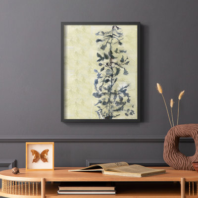 «Chinoiserie 2 Tan I», reproduction encadrée - bois massif