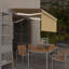 Dakota Fields 300cm W x 250cm D Fabric Cover Retractable Patio Awning-359802975